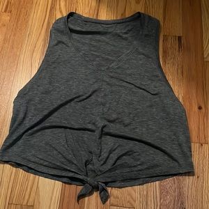 Lululemon tie front tank top